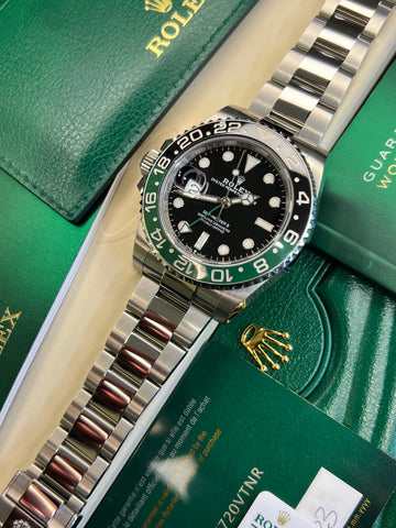 Rolex GMT Master II "Sprite" Oyster 2023 Box & Papers