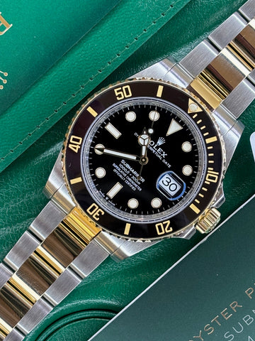 Rolex Submariner Stainless Steel and Yellow Gold (2022 Box & Papers) 126613LN