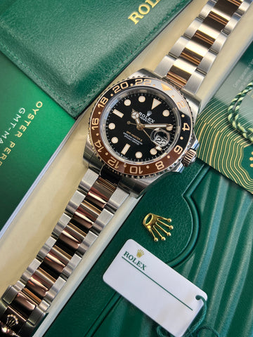 Rolex GMT Master II "Rootbeer" 2022 Full Set