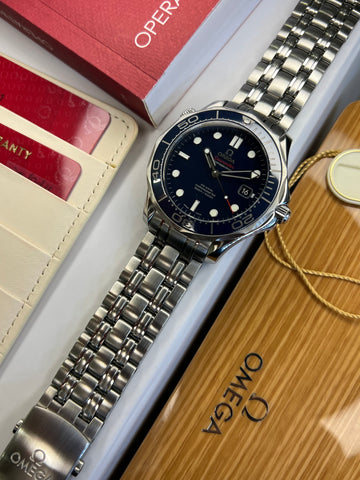 Omega Seamaster Blue (2016 Box & Papers)