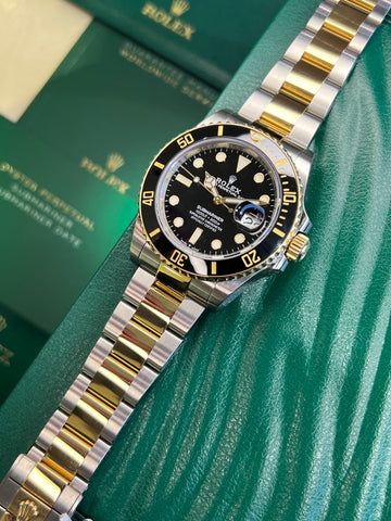 Rolex Submariner Steel and Gold (2022 Box & Papers) 126613LN