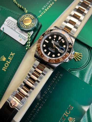 Rolex GMT Master II "Rootbeer" (2022 Box & Papers