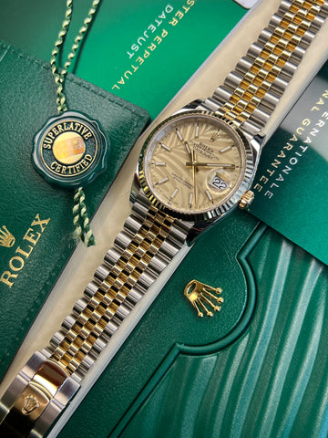 Rolex Datejust 36 "Palm Motif" Discontinued (2022 Full Set) 126233