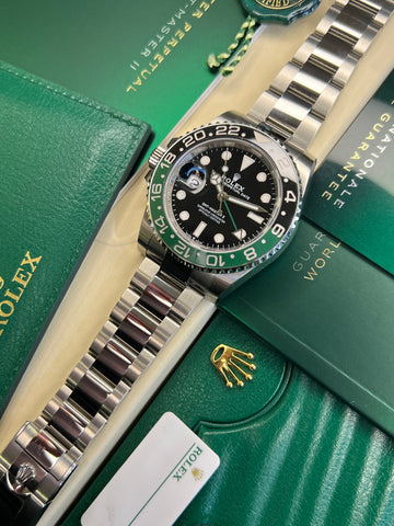 Rolex GMT Master II "Sprite" (December 2024 Full Set) 126720VTNR