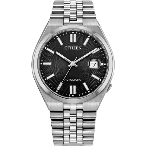 Citizen Tsuyosa 60 Automatic Black Textured | NK0020-55E