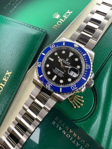 Rolex Submariner "Blueberry" White Gold (2021 Box & Papers)