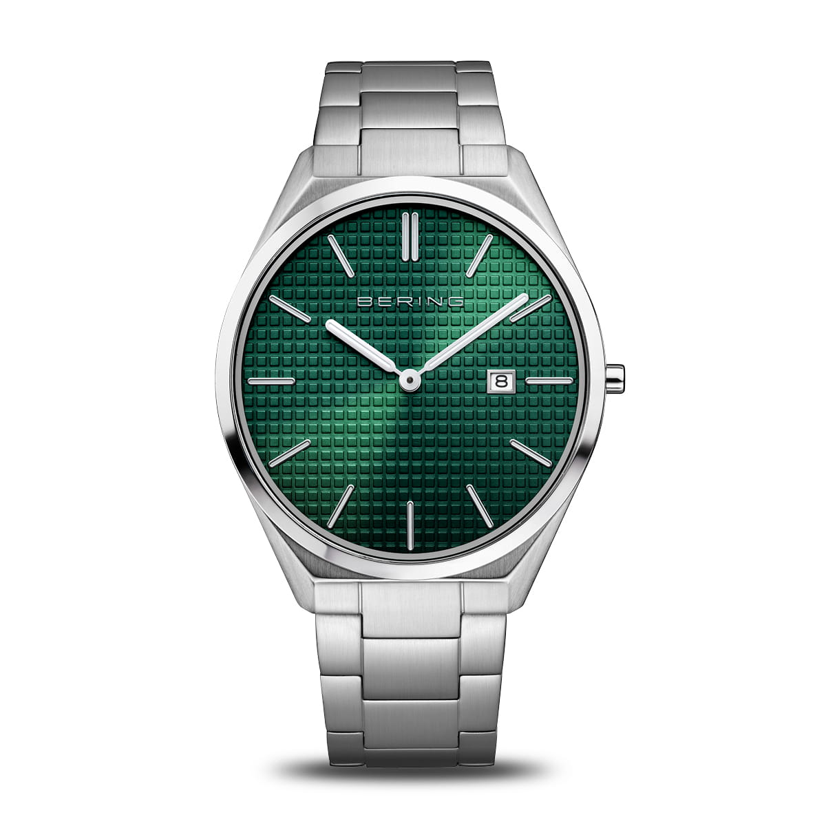 Bering Classic Stainless Steel Green Dial | 17240-708