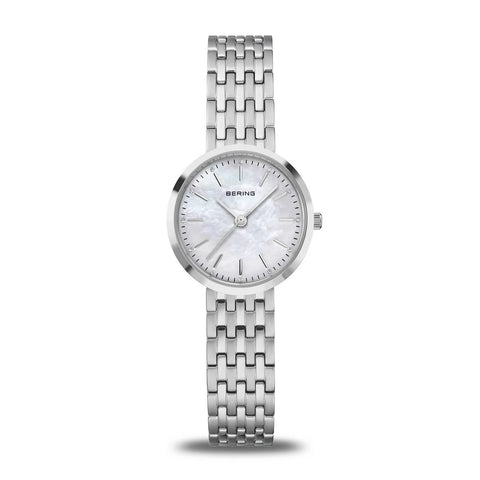 Bering Classic Stainless Steel and Mother of Pearl 31mm | 19126-700