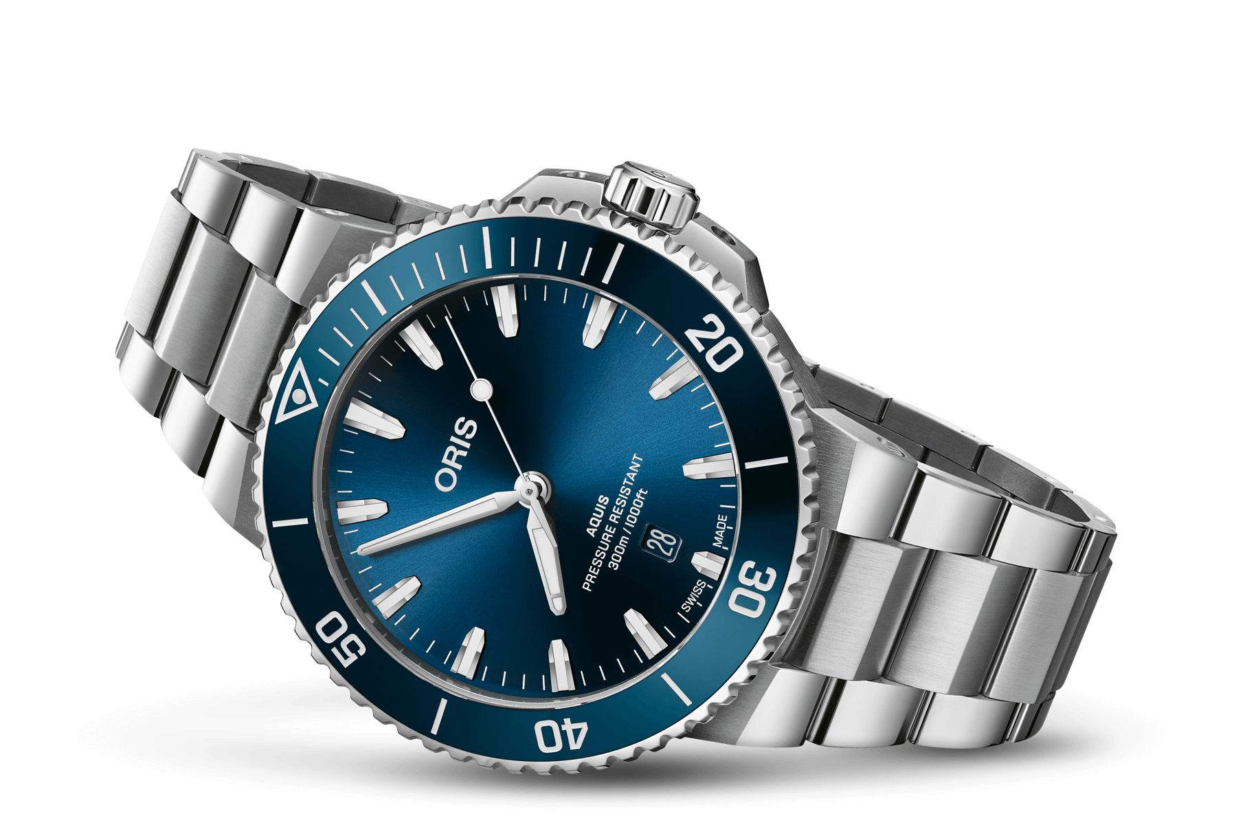 Oris Aquis Date 43.5mm  Blue (Calibre 733)