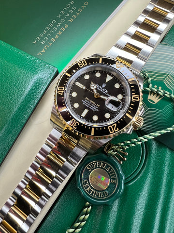 Rolex Sea-Dweller Steel & Gold (2021 Box & Papers)