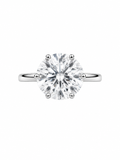 Platinum 5.01ct Lab Grown Diamond Soitaire