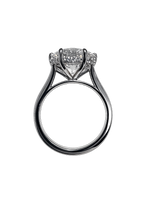 Platinum 5.01ct Lab Grown Diamond Soitaire