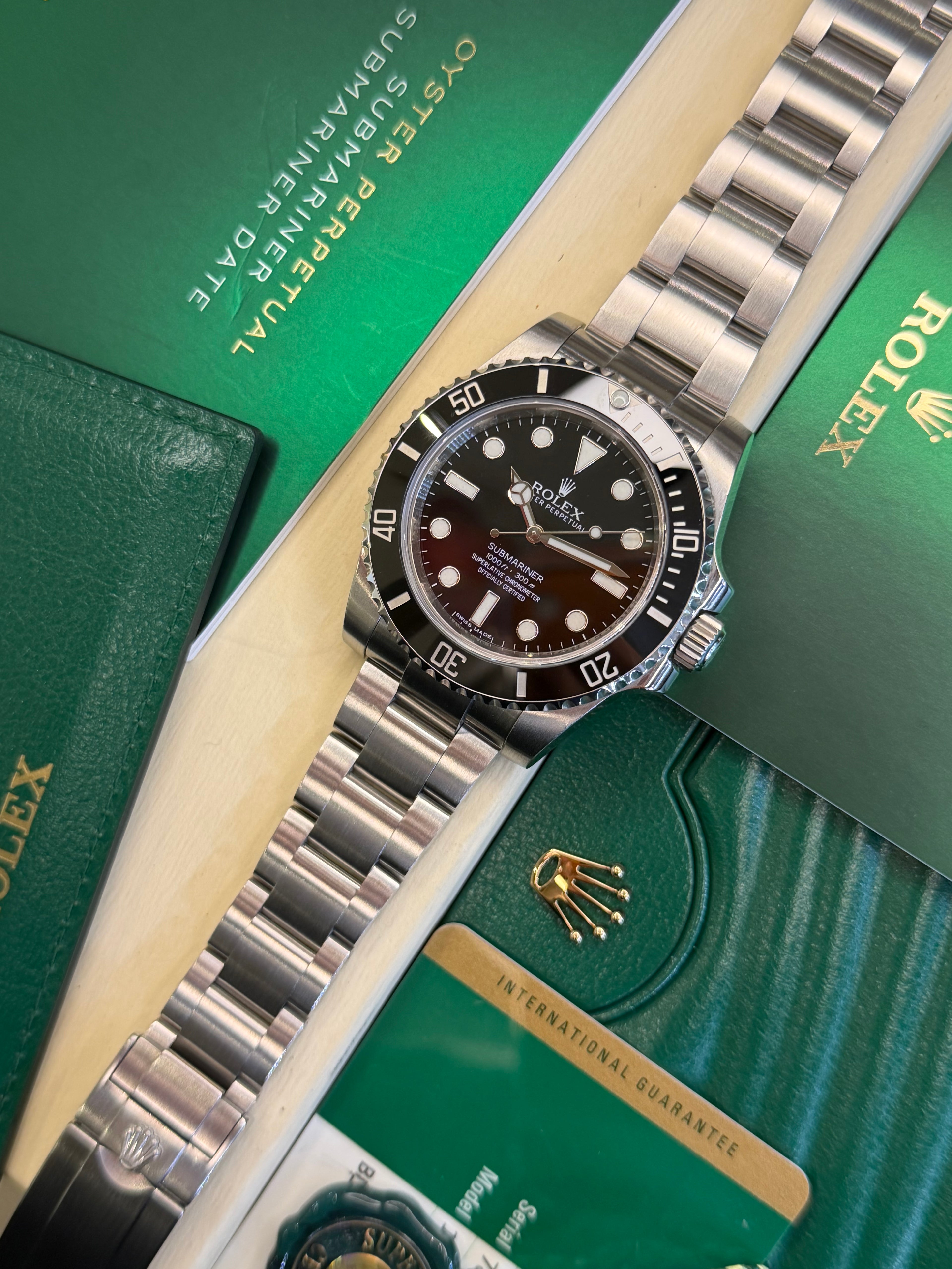 Rolex Submariner Non-Date (2014 Box & Papers) 114060