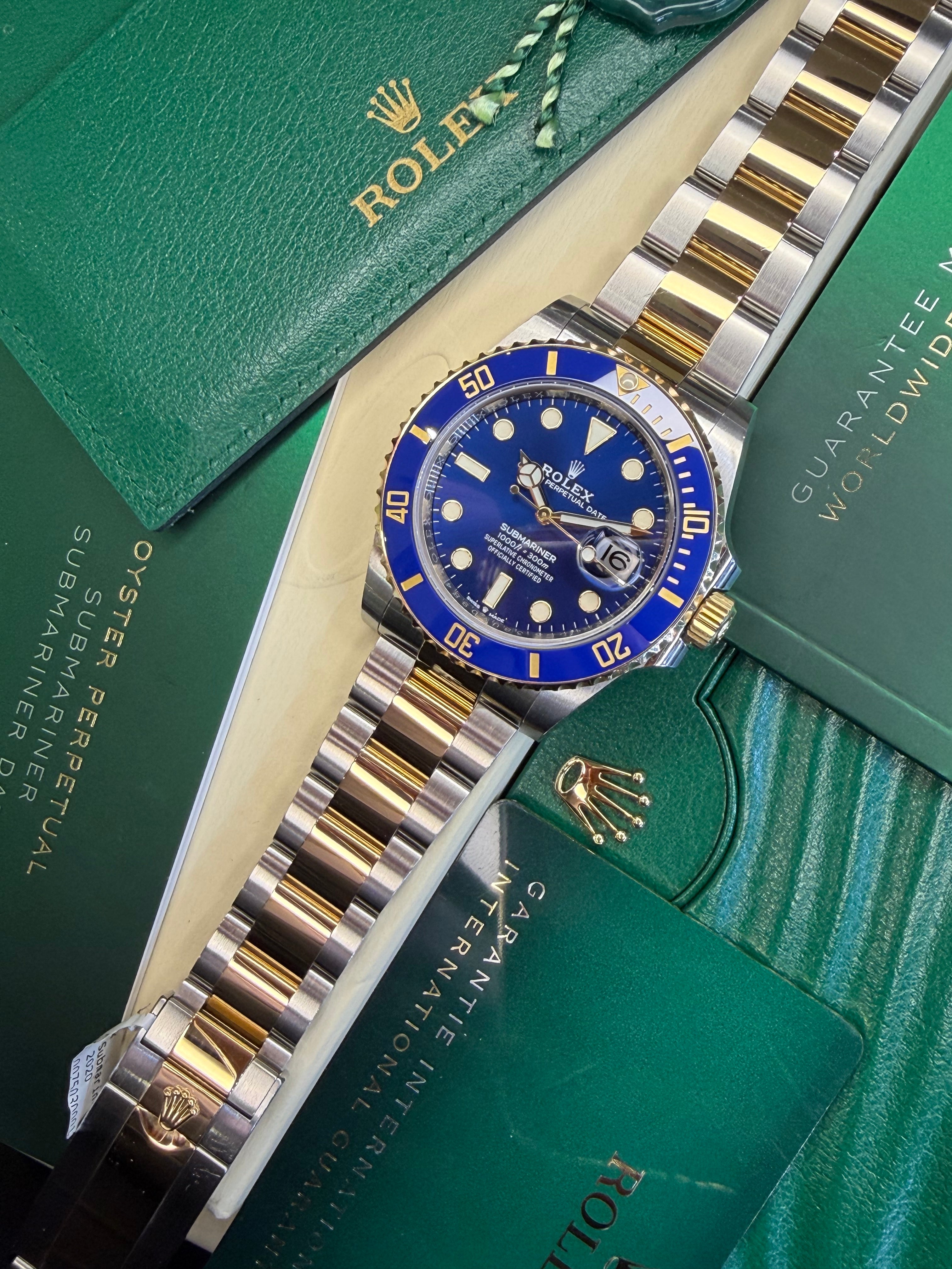 Rolex Submariner "Bluesy" (2020 Box & Papers) 126613LB