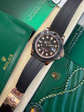 Rolex Yacht-Master 40 Rose Oysterflex (2021 Full Set) 126655
