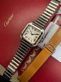 Cartier Santos Medium White (2025 Full Set) WSSA0029