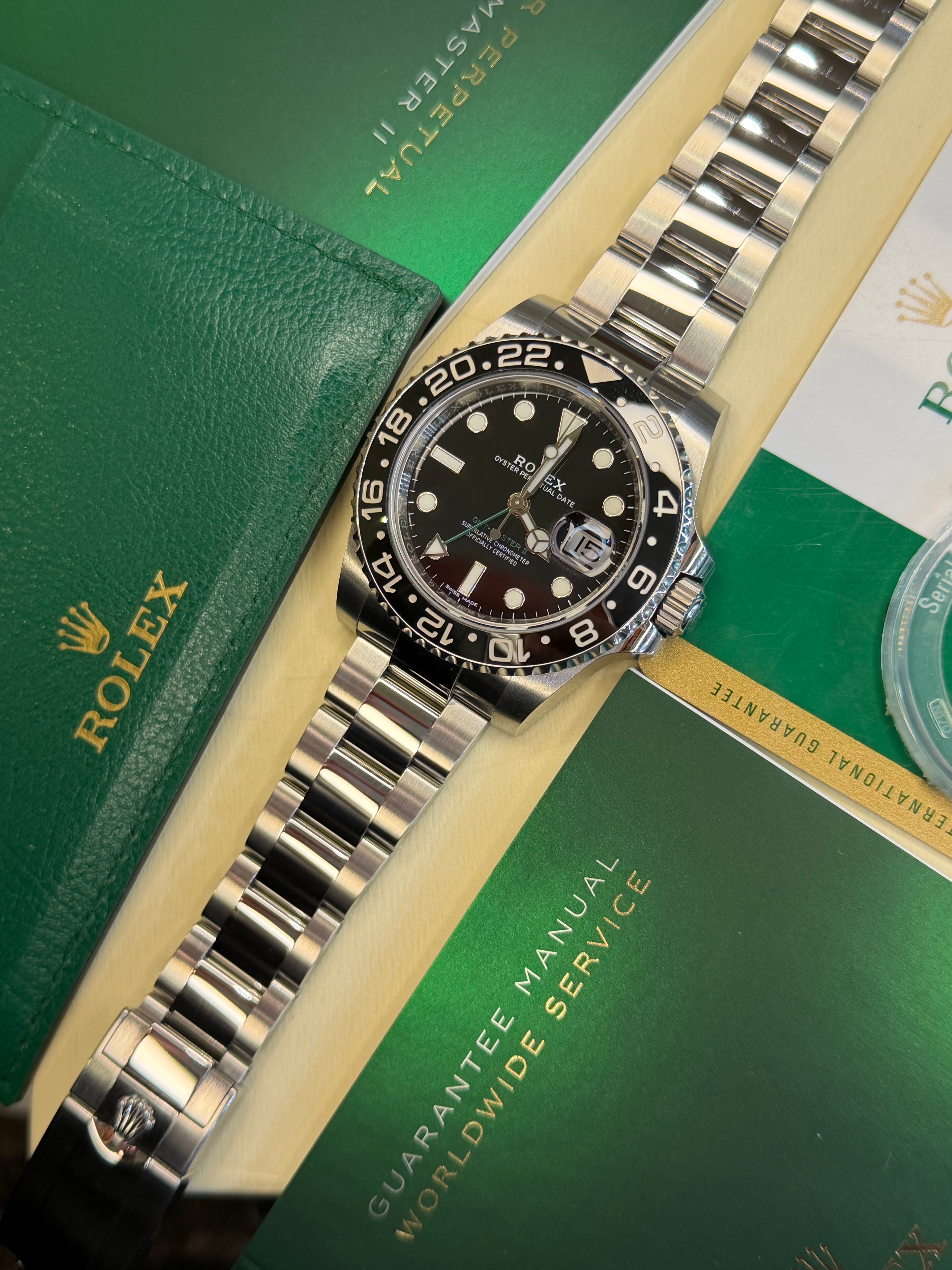 Rolex GMT Master II (2019 Box & Papers) 116710LN