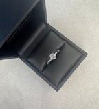 Platinum 0.70ct 4 Claw Diamond Ring