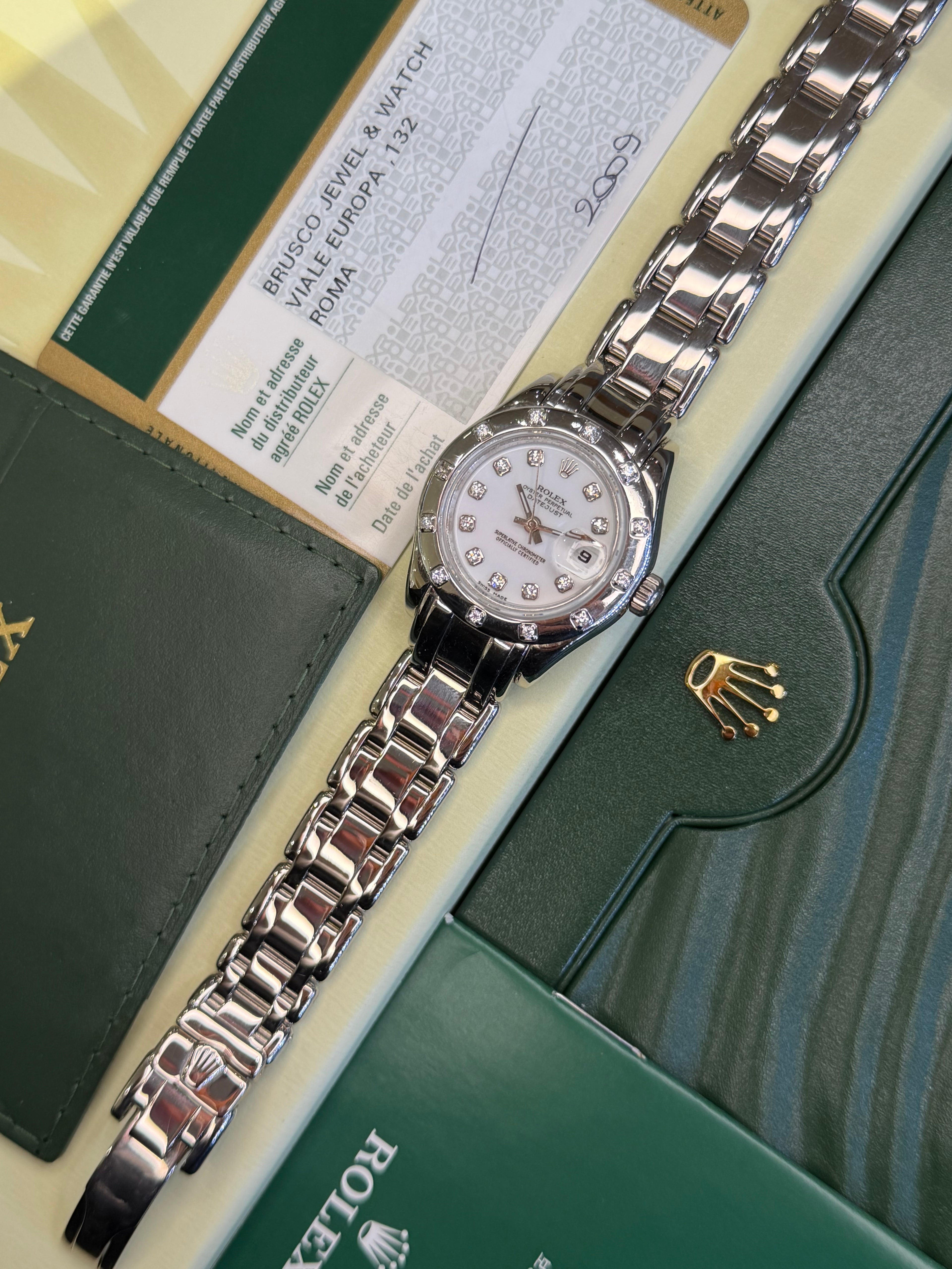 Rolex Lady-Datejust Pearlmaster (2009 Box & Papers - Just Serviced) 80319