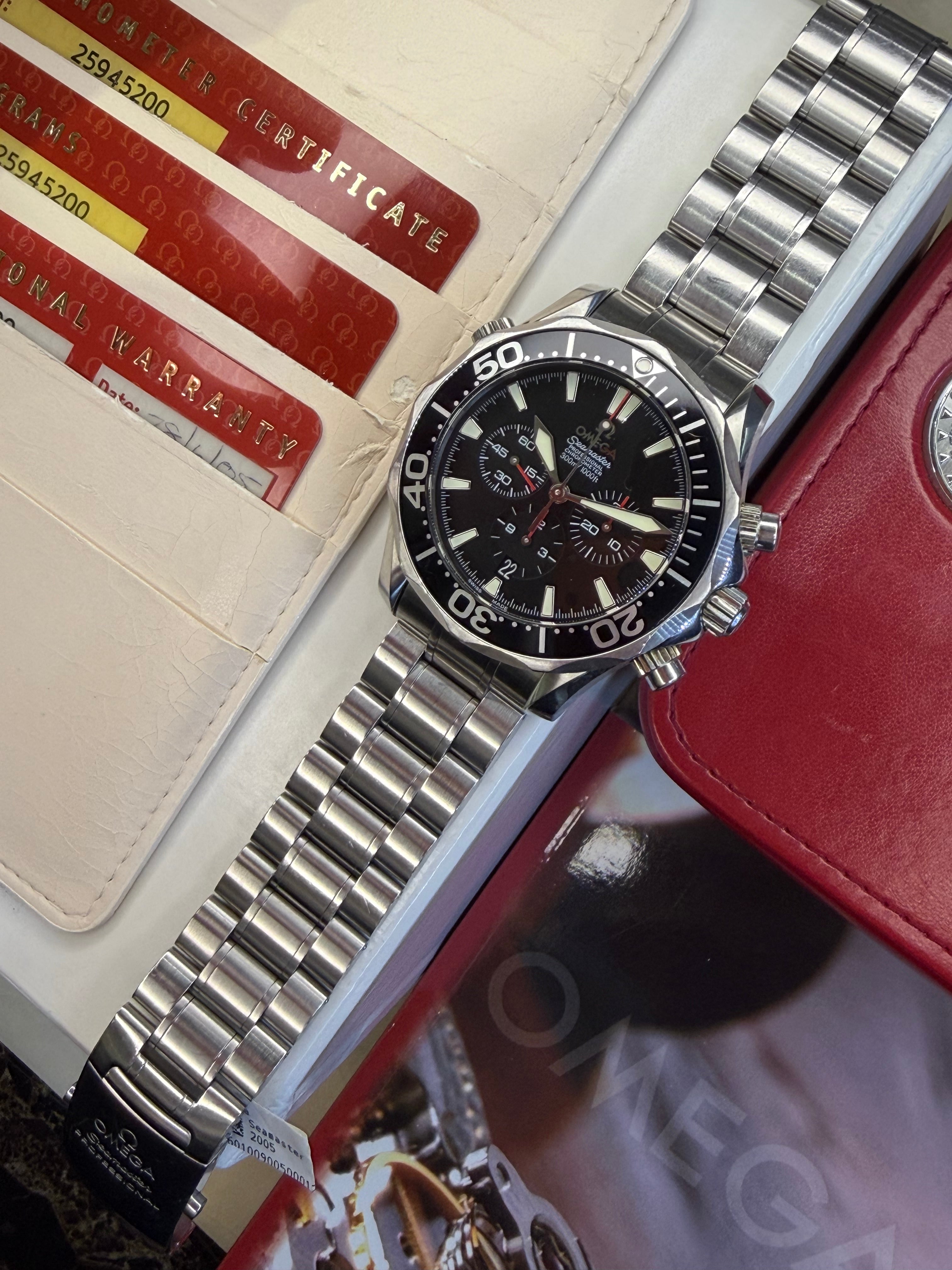 Omega Seamaster Chrono 41.5 (2005 Box & Papers)