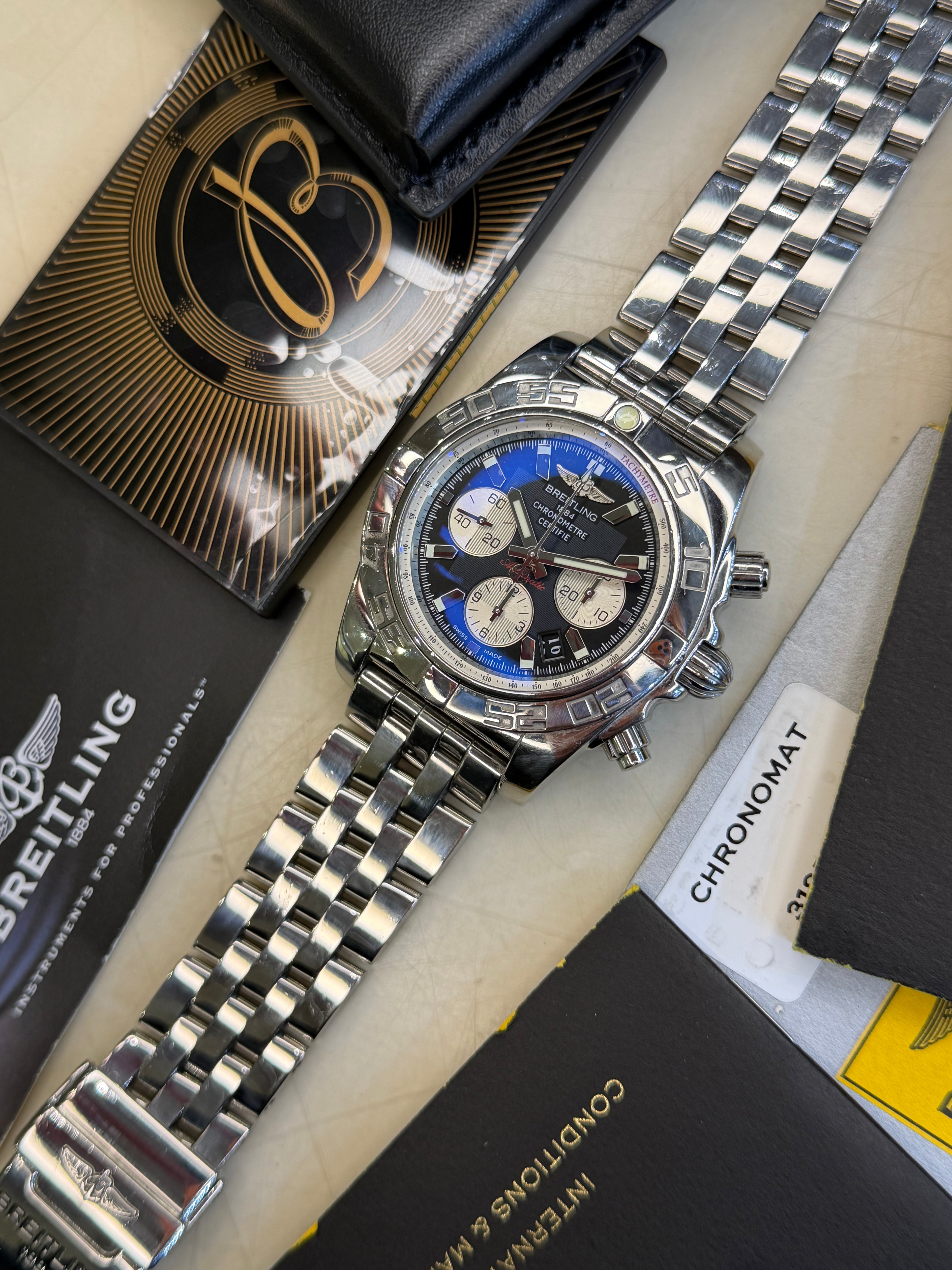 Breitling Chronomat 44 (2016 Box & Papers) AB011012/B967