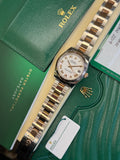 Rolex Datejust 31 Steel & Rose White Roman (2019 Full Set)