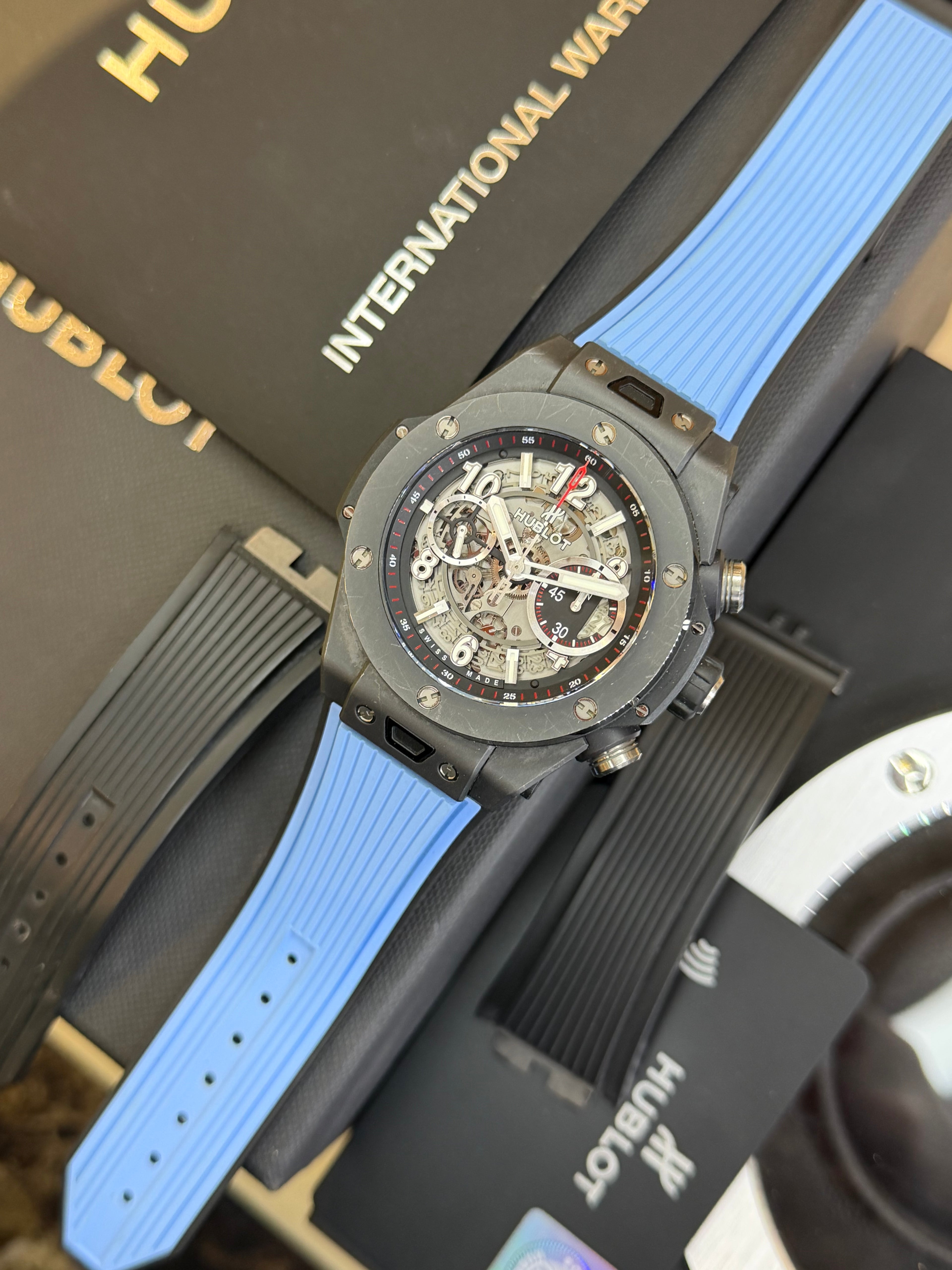 Hublot Big Bang Unico 45 Ceramic (2020 Box & Papers - £19,700 RRP!)