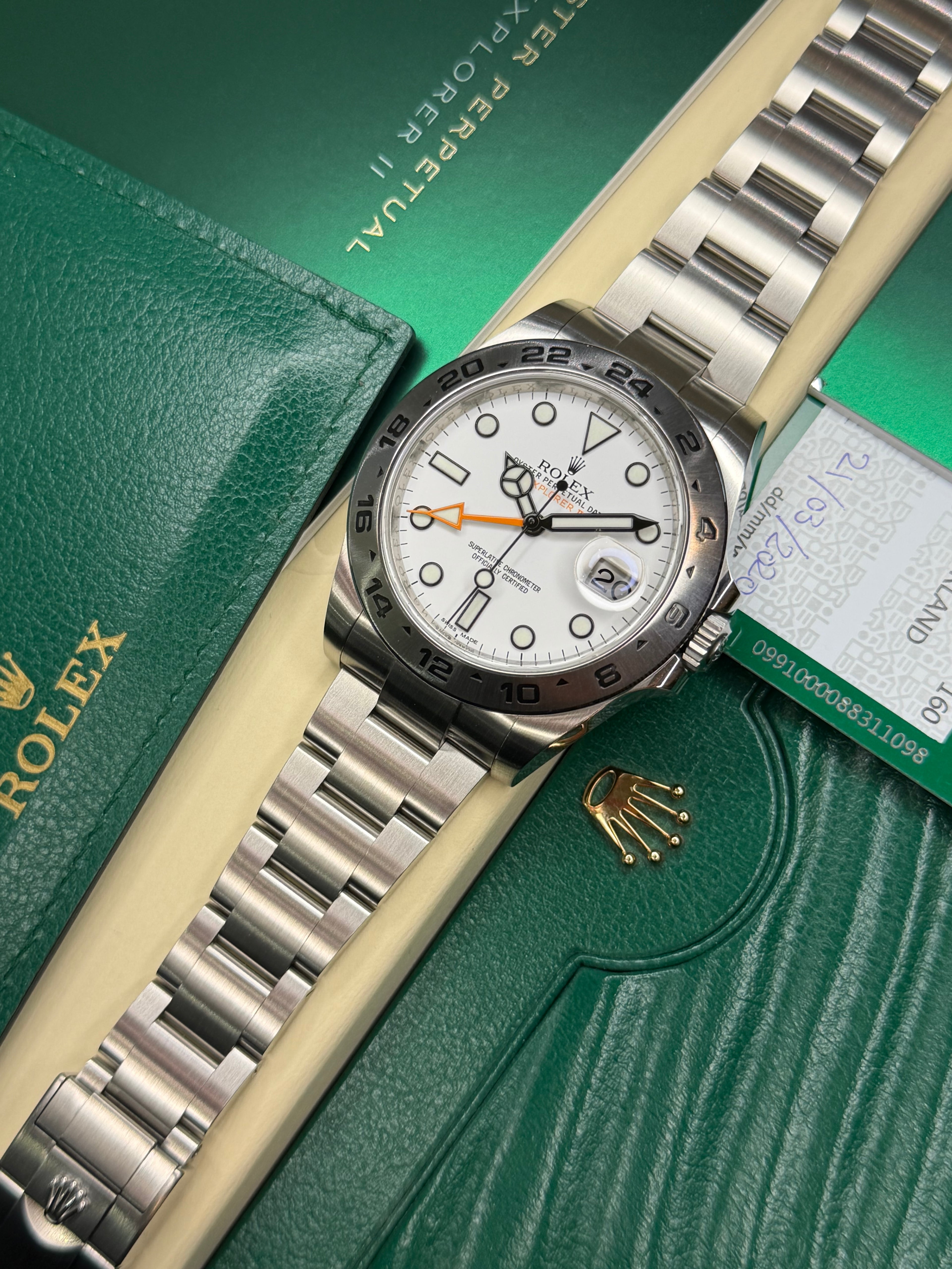 Rolex Explorer II Polar (2020 Box & Papers) 216570