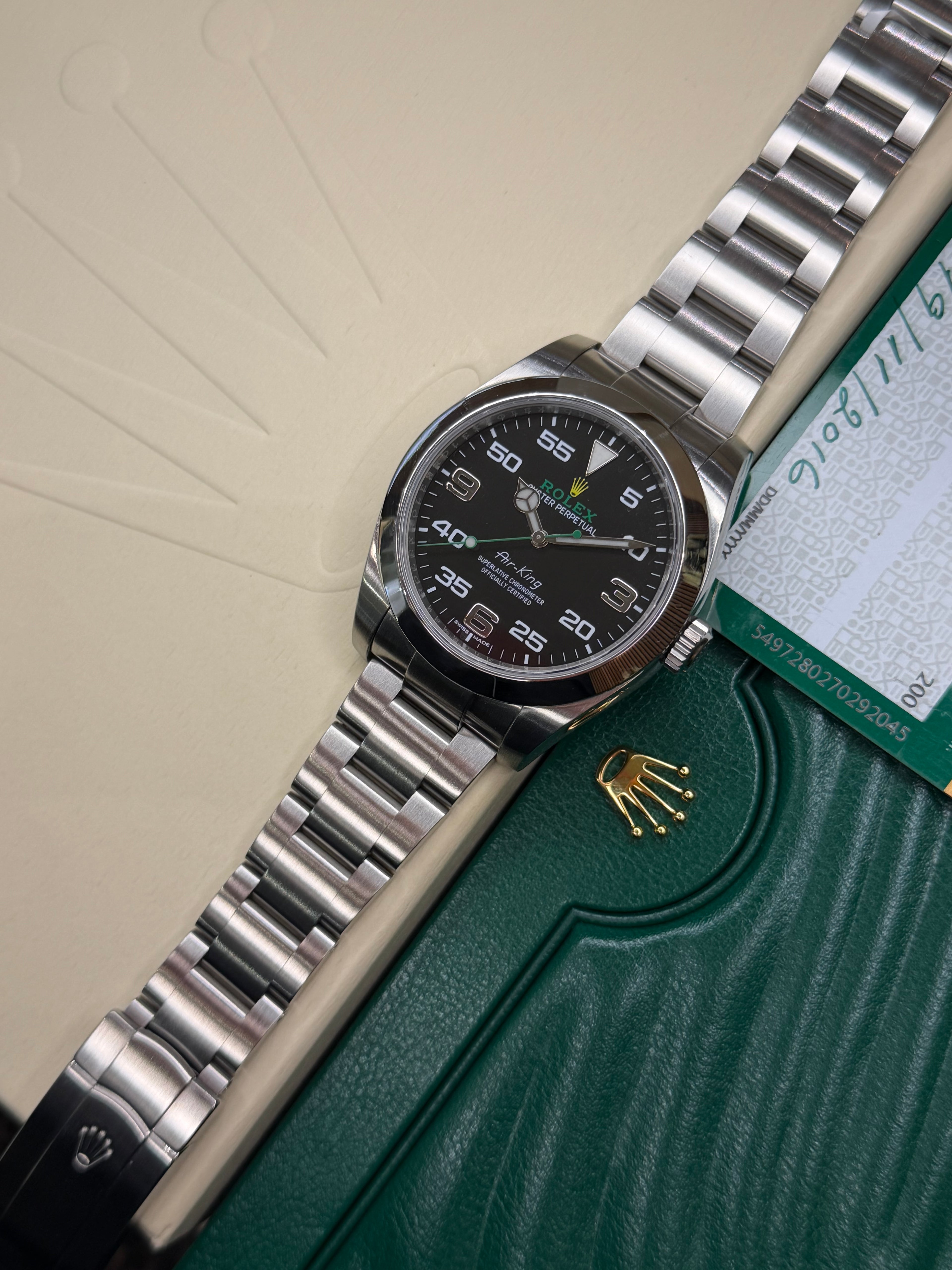 Rolex Air-King (2016 Box & Papers) 116900