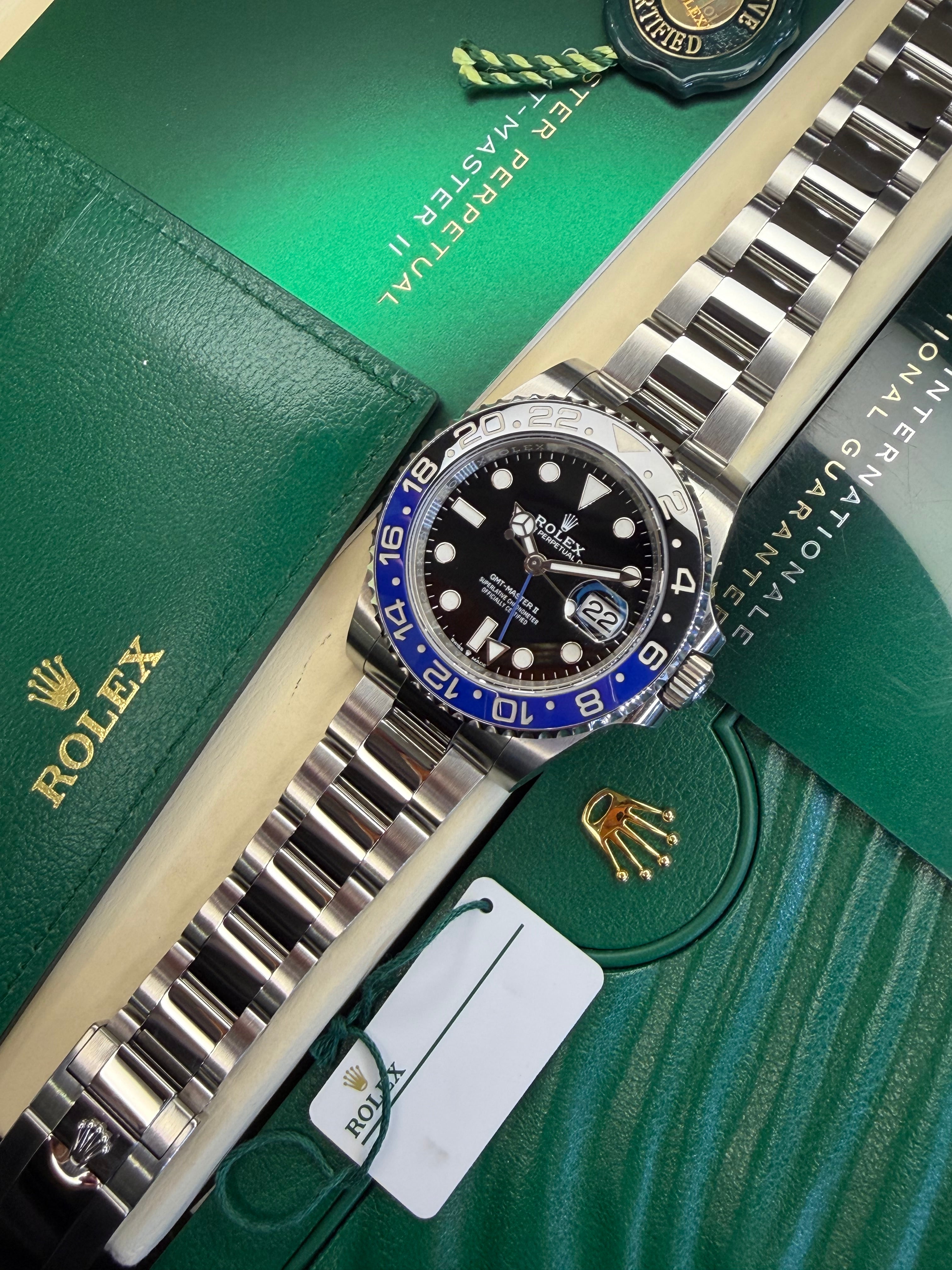 Rolex GMT Master II "Batman" (2023 Full Set)