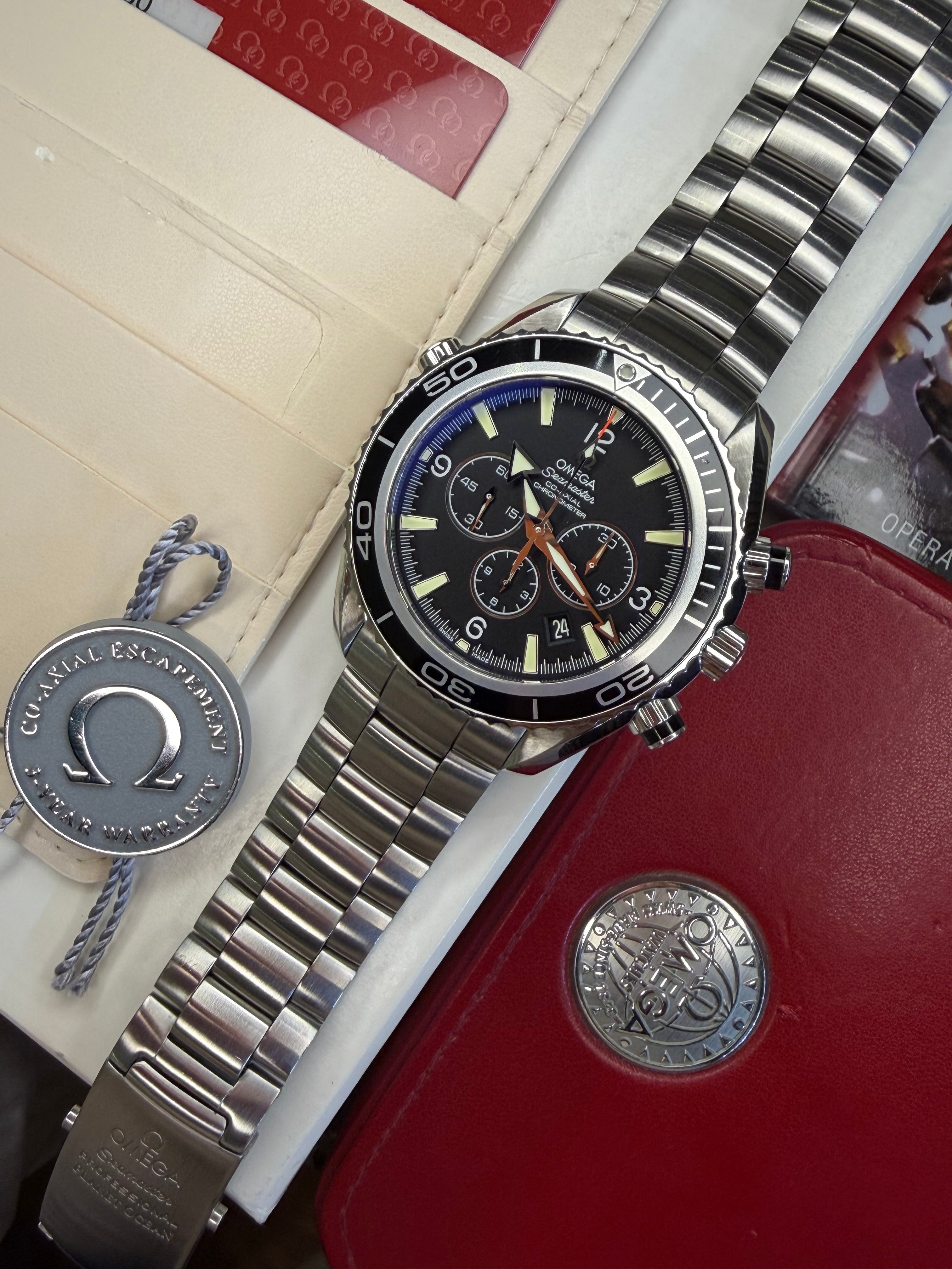 Omega Planet Ocean Chrono 45.5 (2007 Box & Papers)