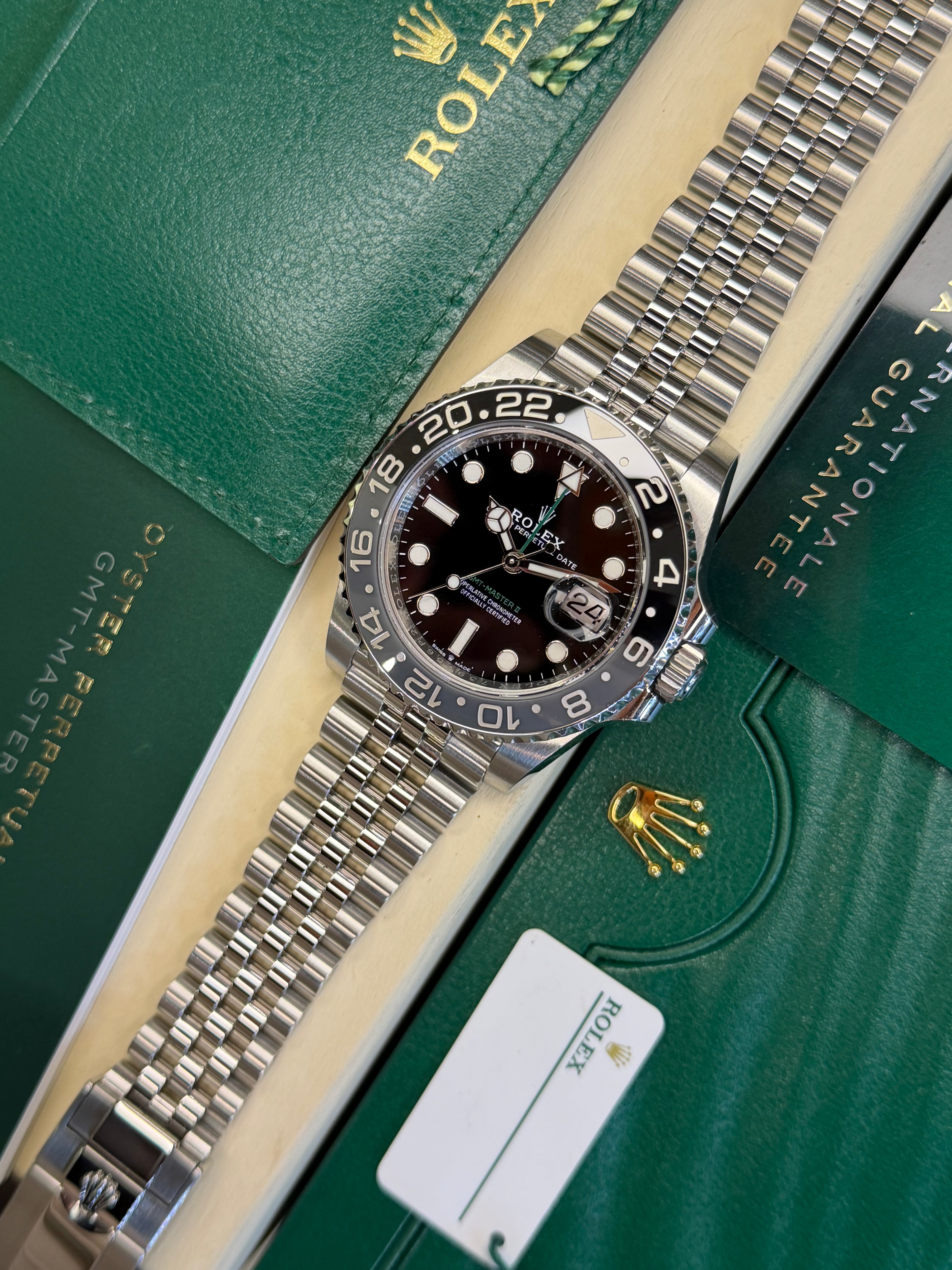Rolex GMT Master II "Bruce Wayne" (2024 Full Set)