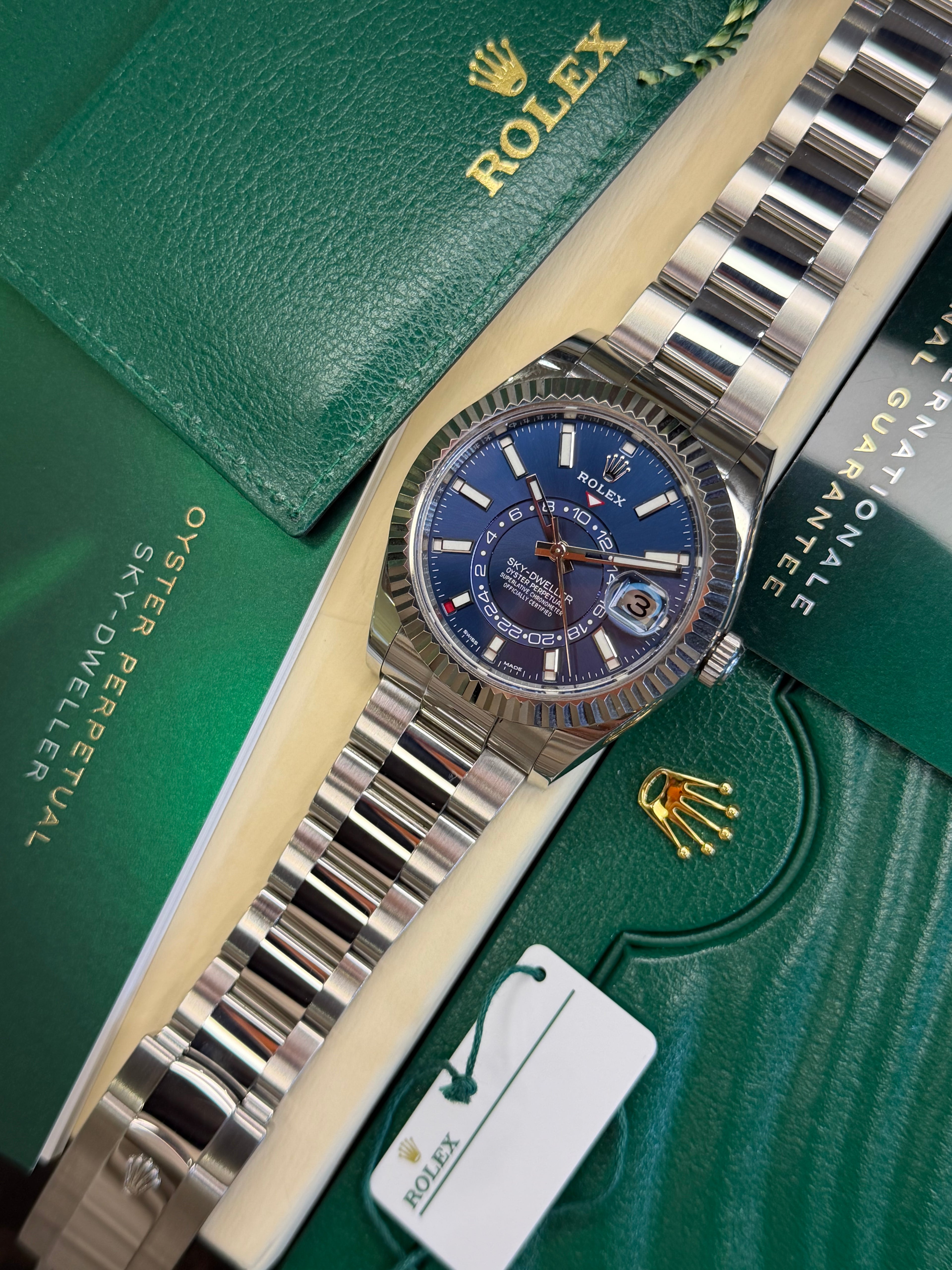 Rolex Sky-Dweller Blue Dial (2023 Full Set) 326934