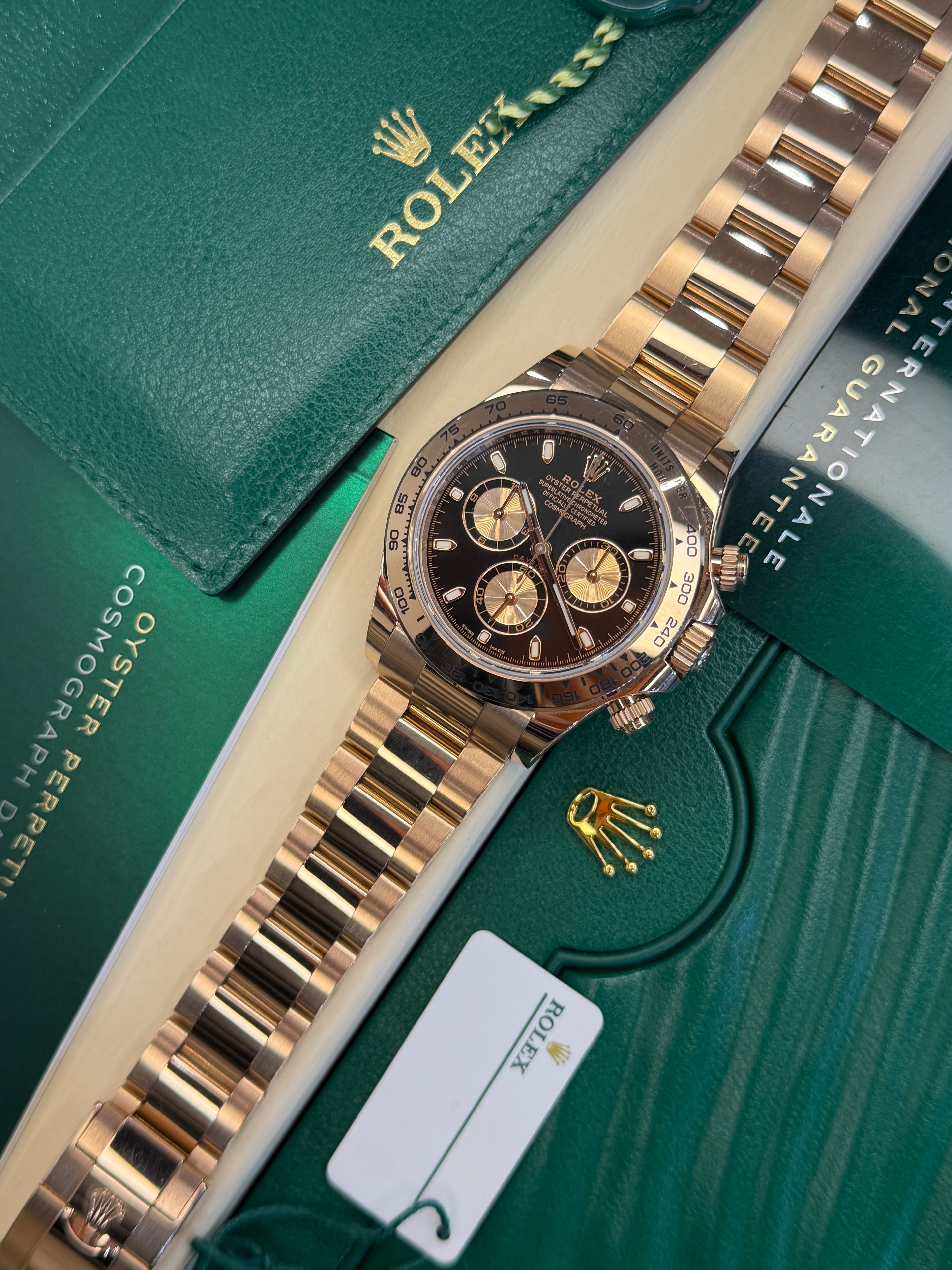 Rolex Daytona Rose Gold (2023 Full Set) 116505