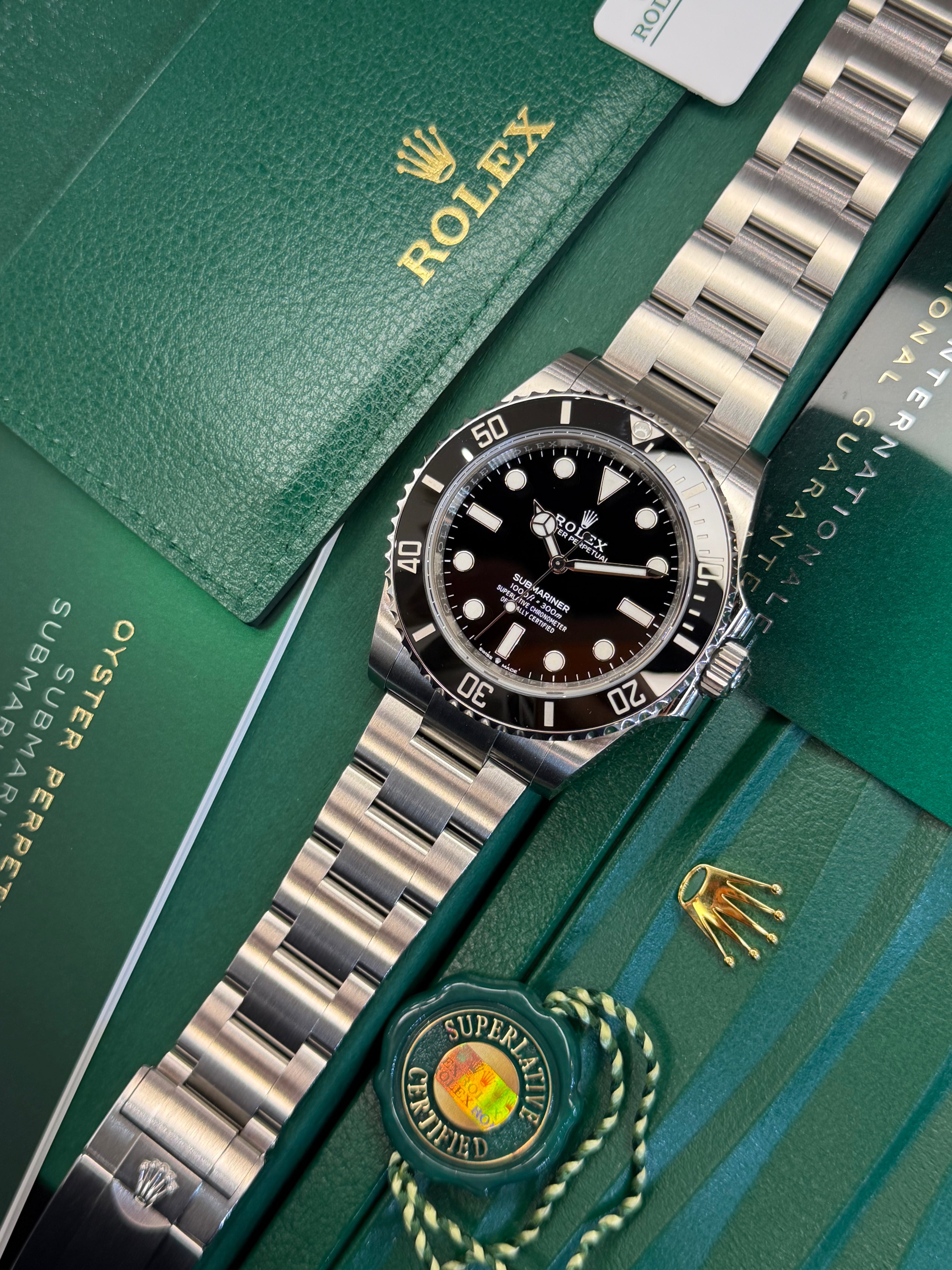 Rolex Submariner Non-Date (Fresh 2026 Unworn Full Set)
