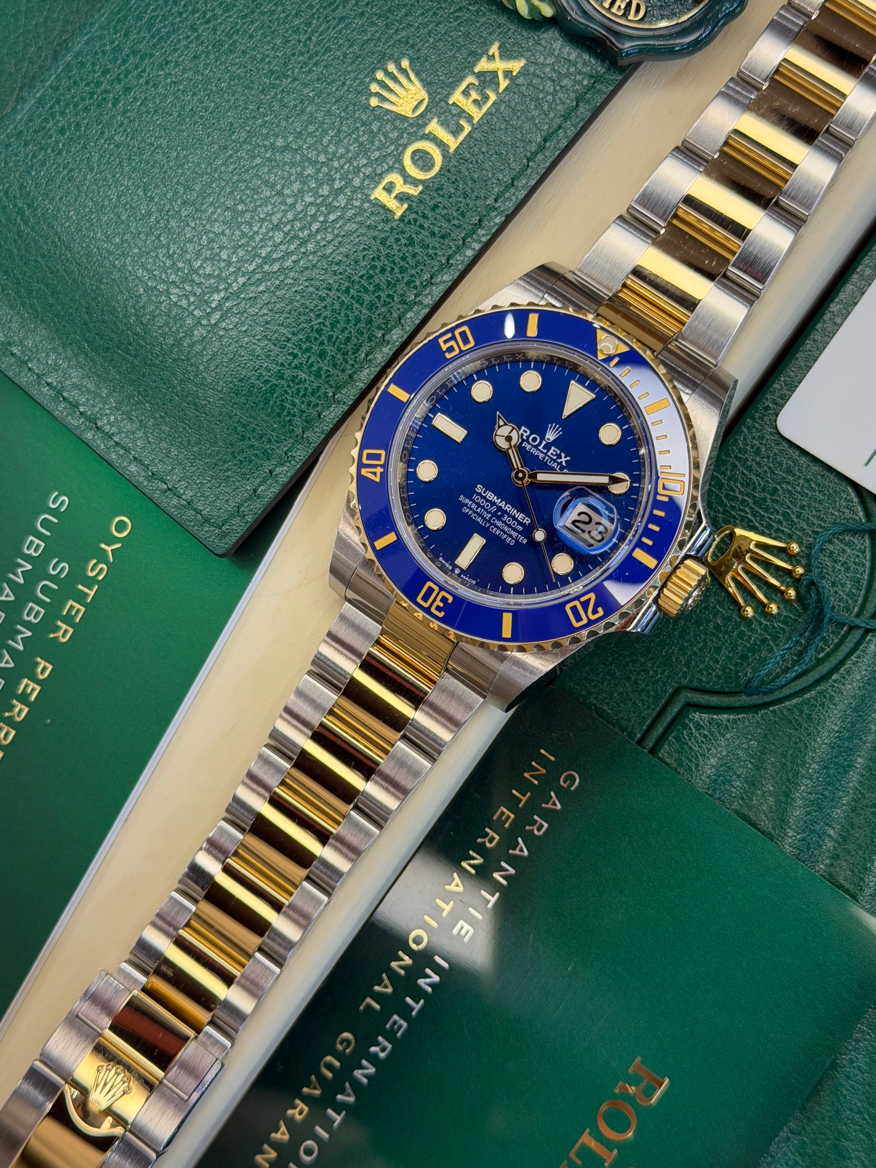 Rolex Submariner "Bluesy" (2023 Full Set) 126613LB