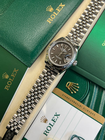 Rolex Datejust 28 Rhodium Dial (2018 Box & Papers)