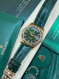 Rolex Day-Date 36 Green (2017 Box & Papers) 118138