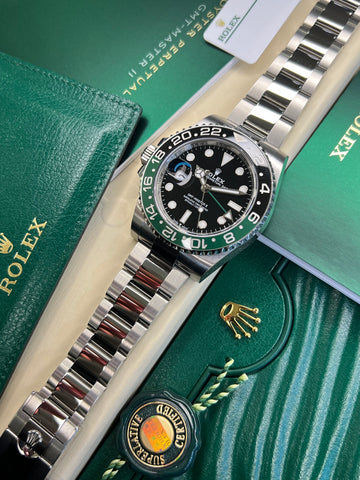 Rolex GMT Master II "Sprite" Oyster (2023 Full Set) 126720VTNR
