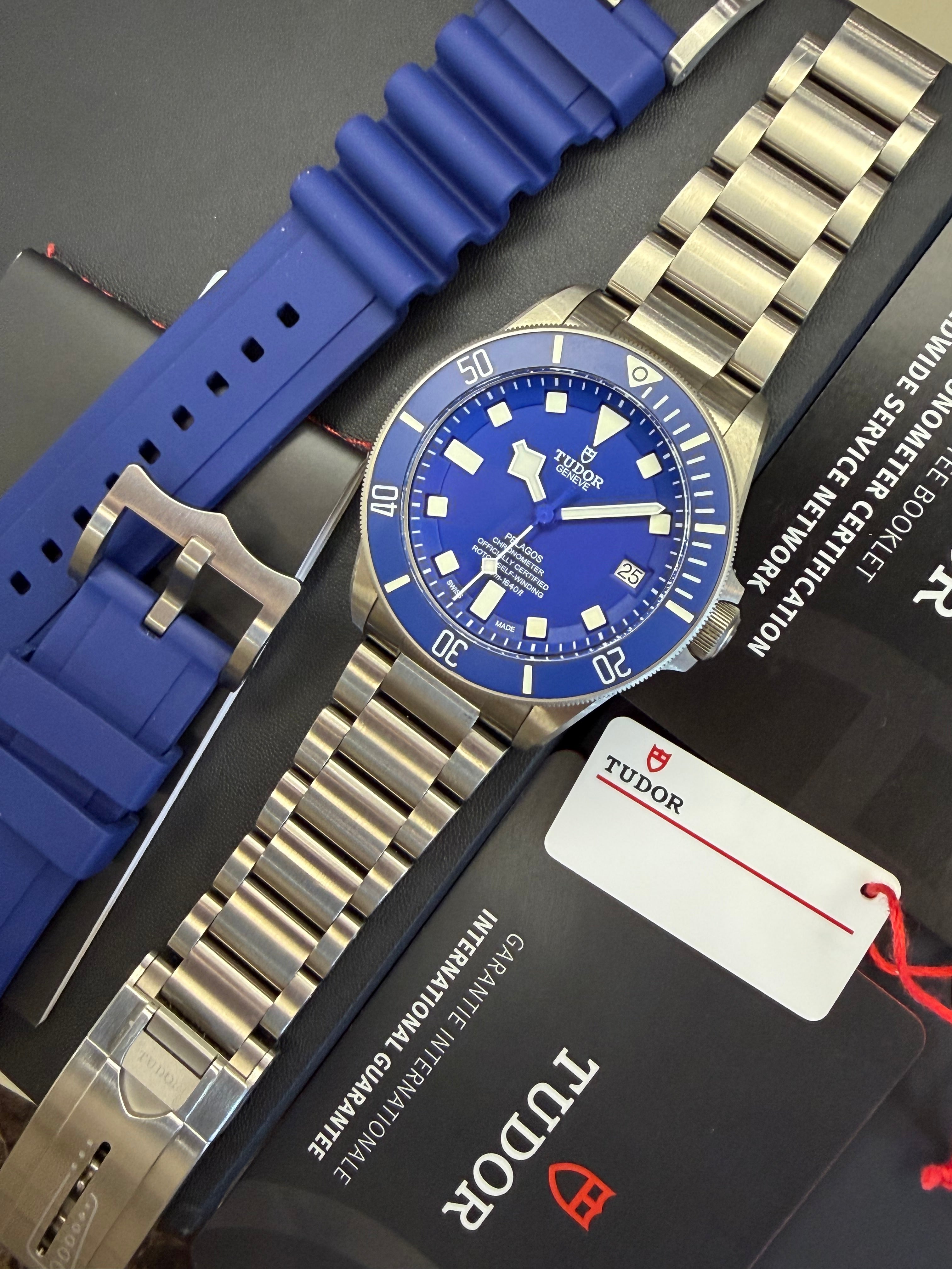 Tudor Pelagos 42 Blue (2025 Full Set) 25600TB