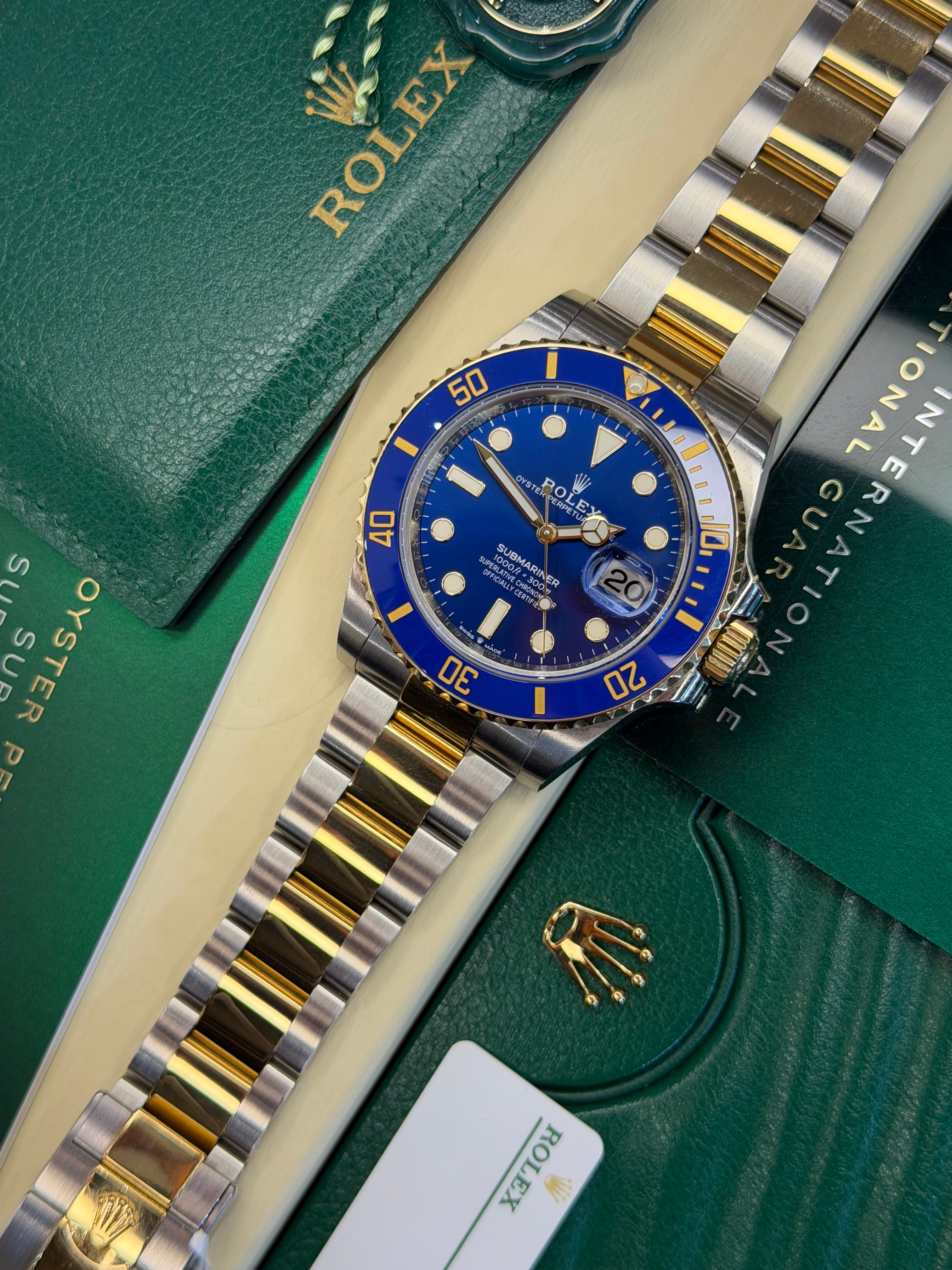 Rolex Submariner "Bluesy" (2020 Full Set) 126613LB