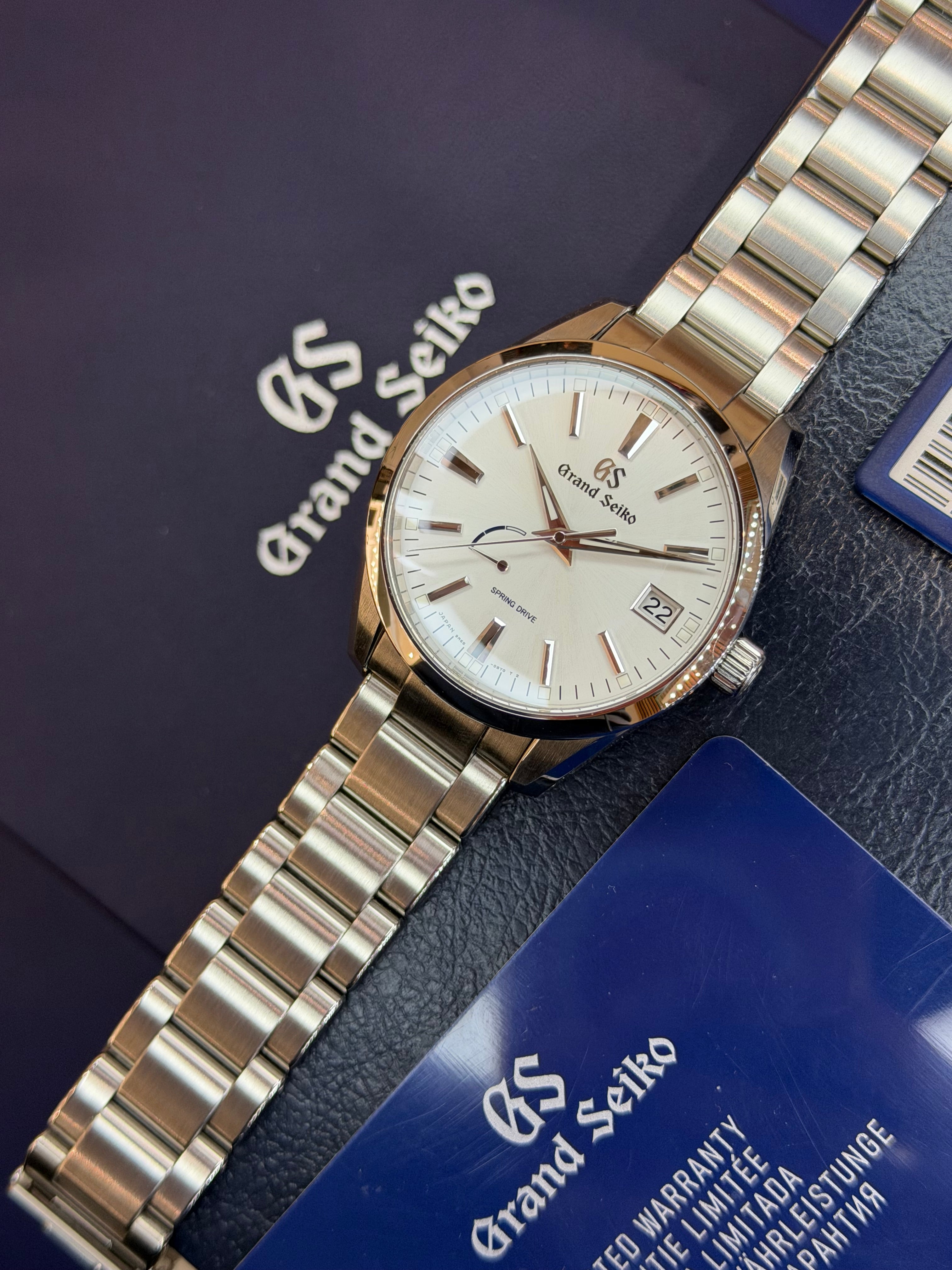 Grand Seiko Heritage Silver Spring Drive (2022 Box & Papers)