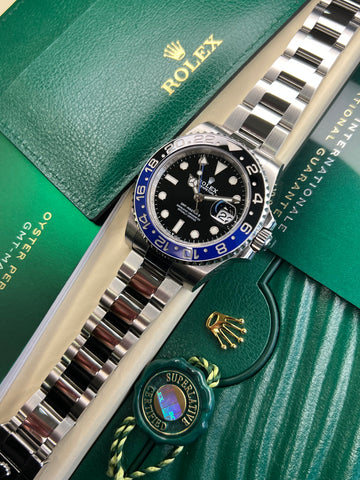Rolex GMT Master II "Batman" (2022 Box & Papers) 126710BLNR