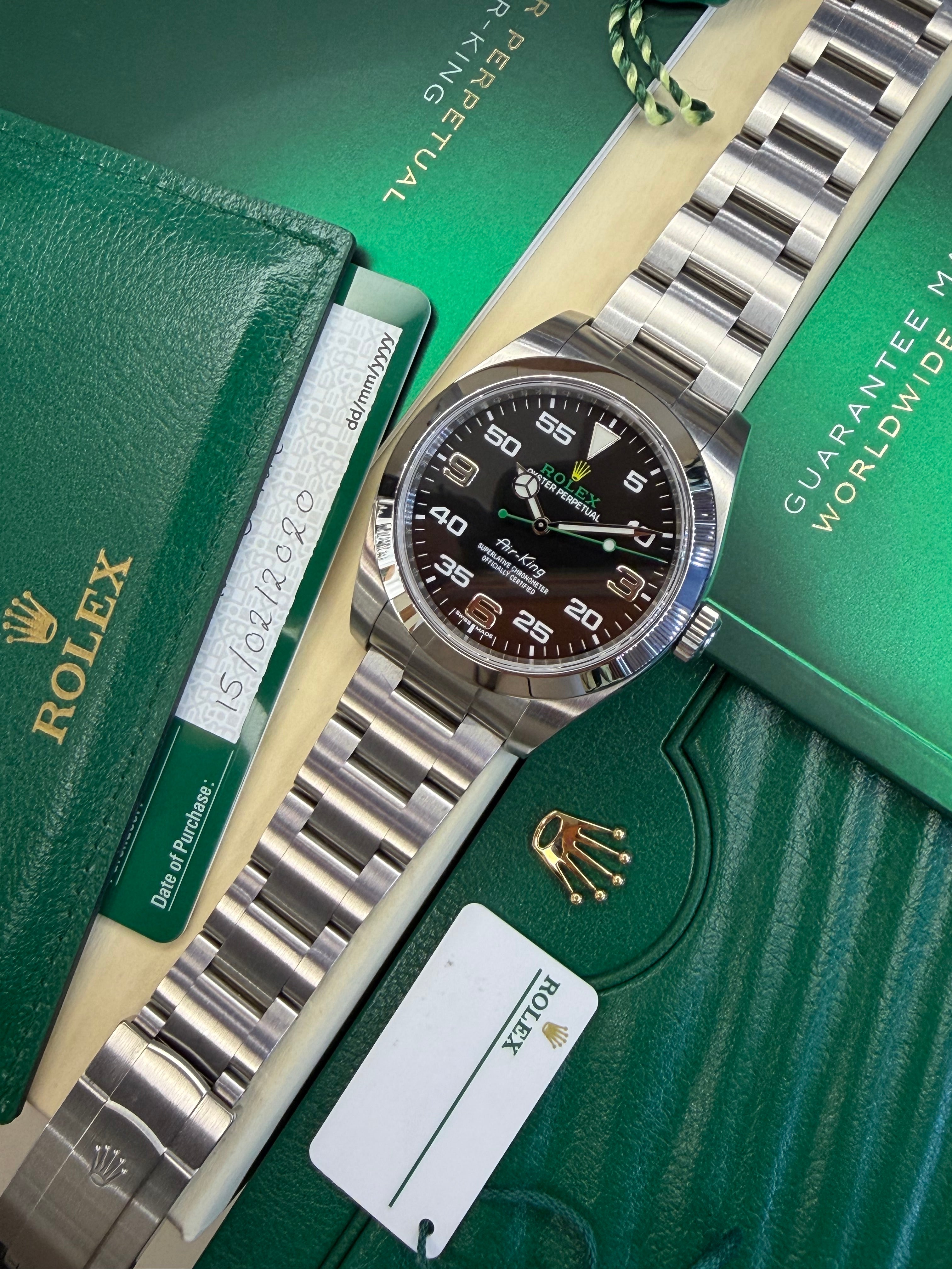 Rolex Air-King (2020 Full Set) 116900
