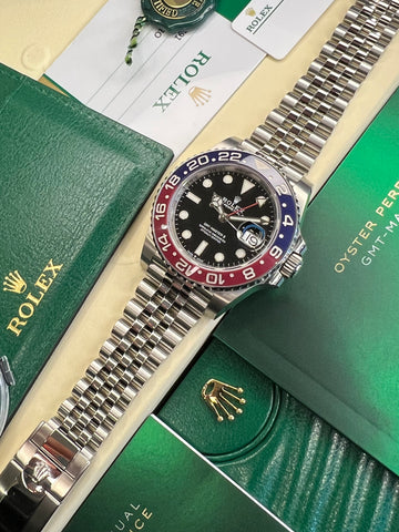 Rolex GMT Master II "Pepsi" (2019 Full Set) 126710BLRO