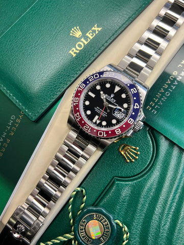 Rolex GMT Master II "Pepsi" (2023 Box & Papers) 126710BLRO