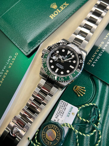 Rolex GMT Master II "Sprite" (2024 Full Set) 126720VTNR