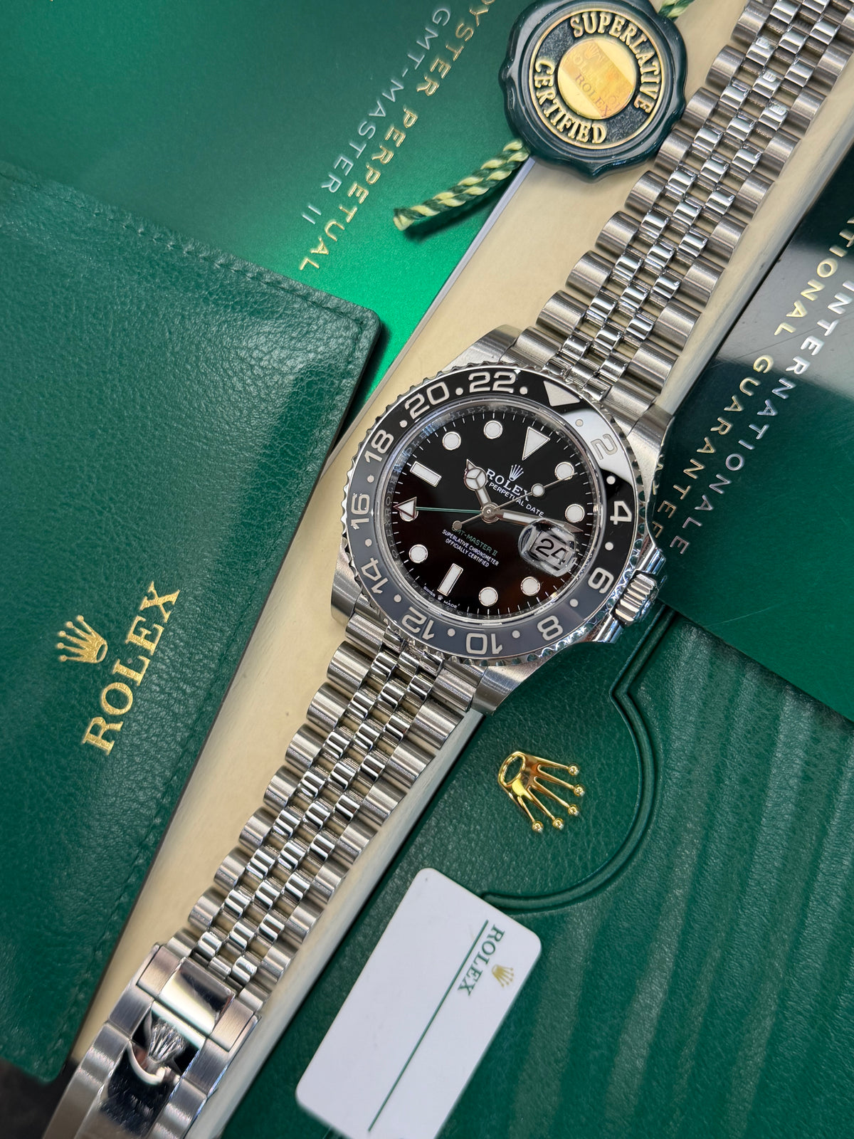 Rolex GMT Master II "Bruce Wayne" (2024 Box & Papers)