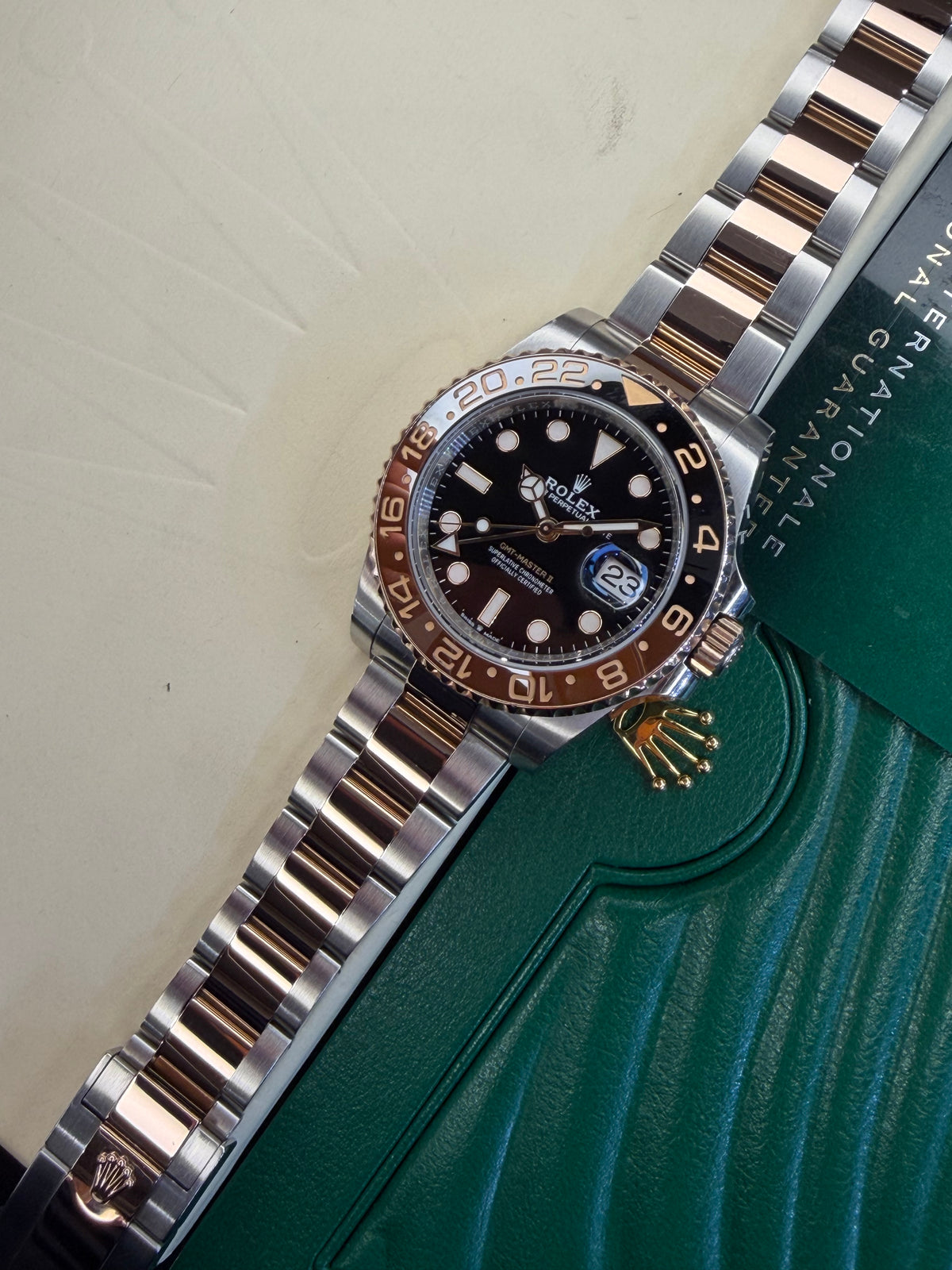 Rolex GMT Master II "Rootbeer" (2023 Box & Papers)