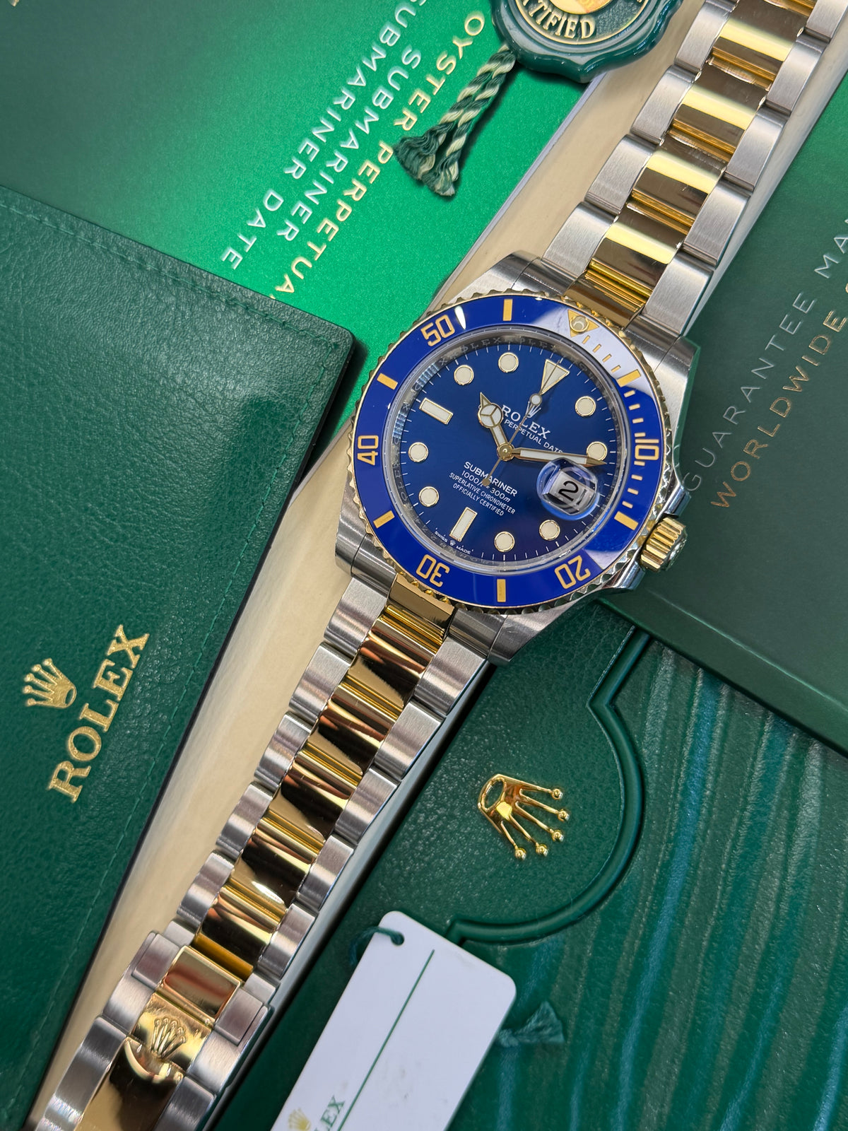 Rolex Submariner "Bluesy" (2021 Box & Papers) 126613LB